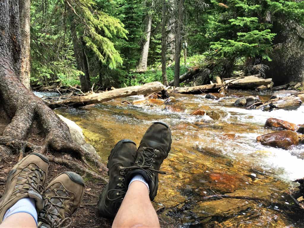 Vrain Creek, Ouzel Falls Trail Rocky Mountain National Park