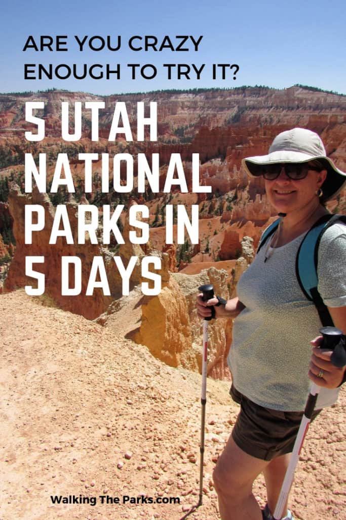 5 Utah National Parks in 5 Days. Check out Bryce Canyon, Zion, Capitol Reef, Arches and Canyonlands National Parks. Crazy Trip!
