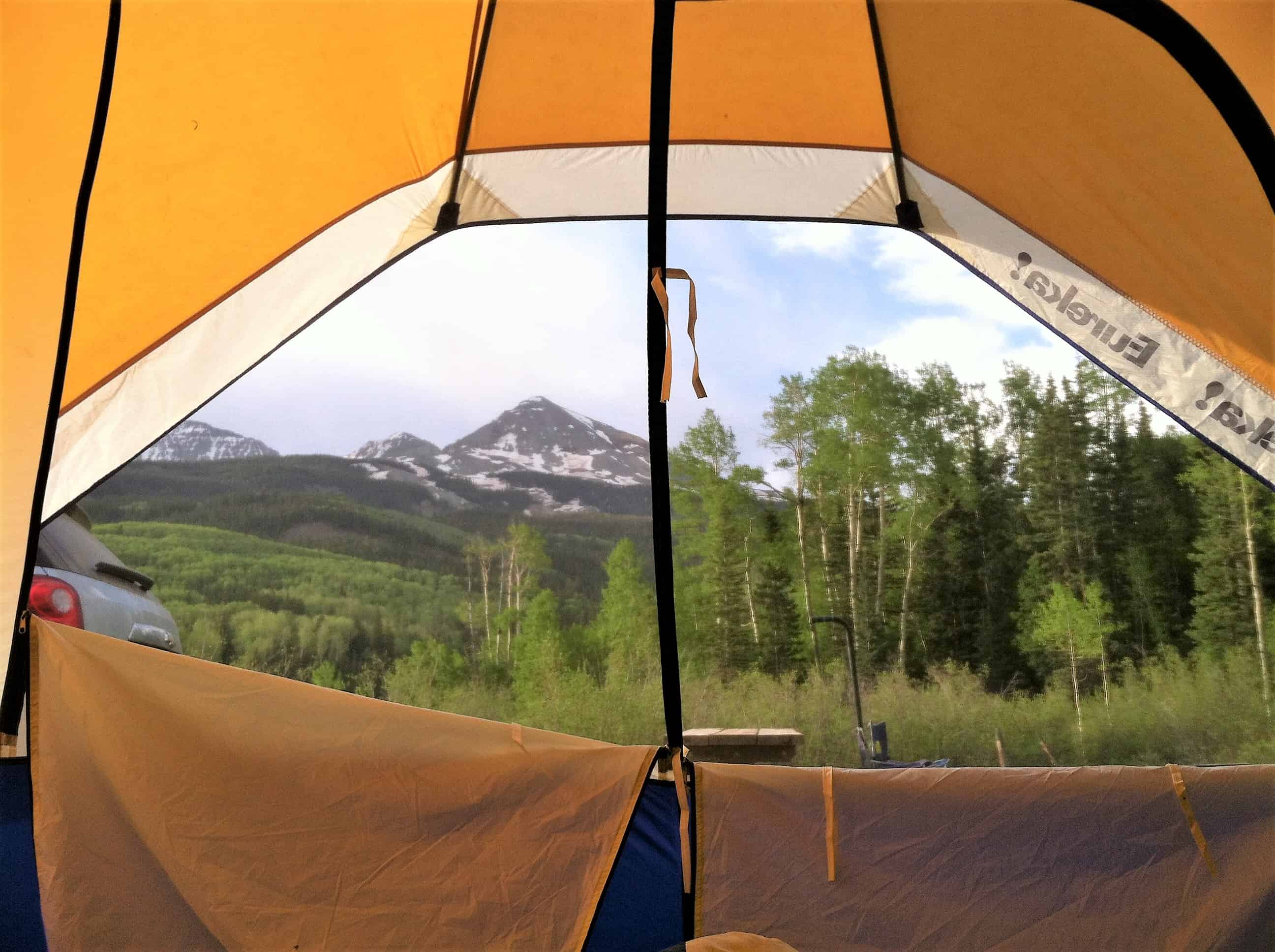 Camping in the Colorado National Forest