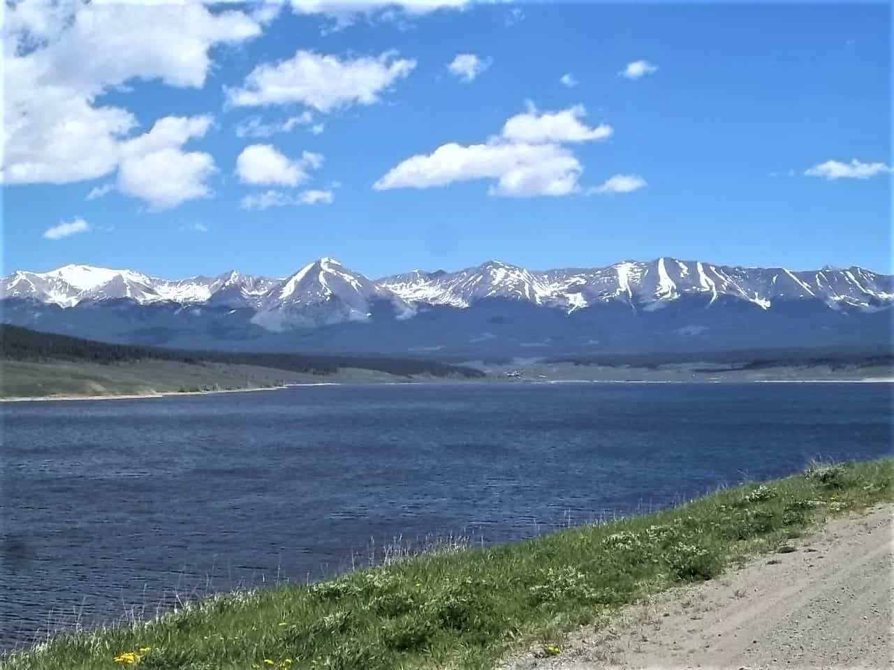 Taylor Reservoir in Colorado Rocky Mountains
