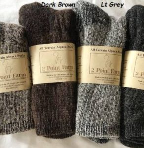 Alpaca Socks 2 Point Farm