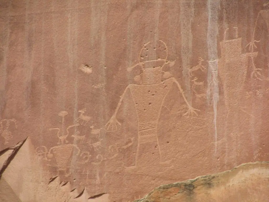 Capitol Reef Petroglyphs