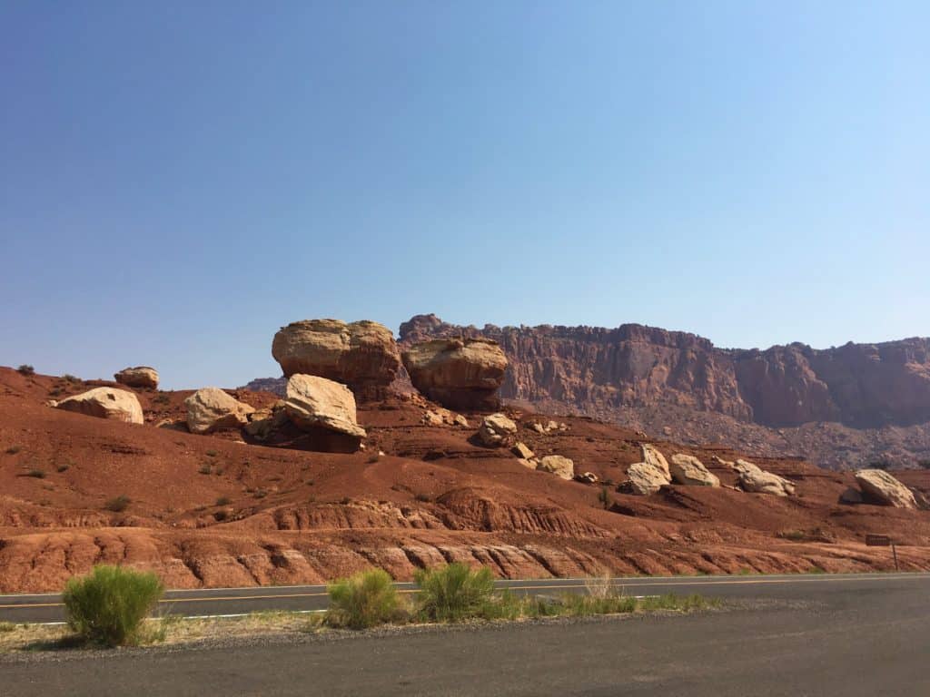 Capitol Reef National Park scenic drive