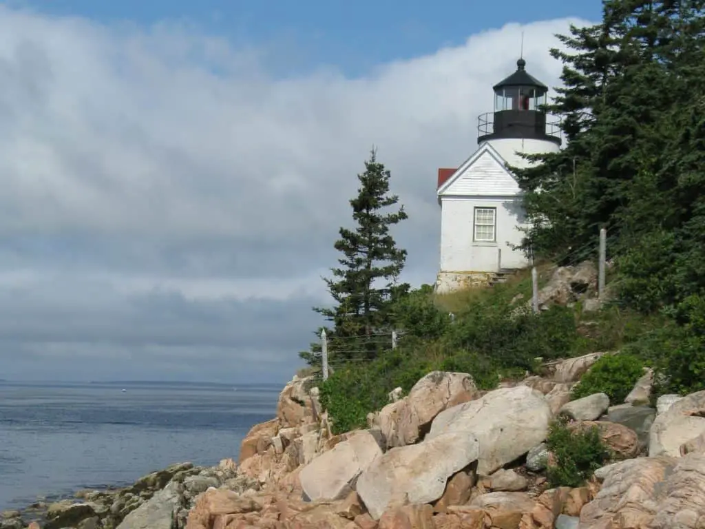 Acadia National Park Bass Harbor Lighthouse