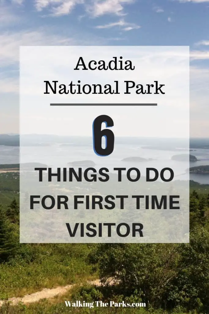 Hiking in Acadia National Park near Bar Harbor Maine is only the beginning of a great adventure. There are so many other things to do in Acadia! Check out this guide to 6 amazing things to do! #WalkingTheParks #AcadiaNationalPark #AcadiaNationalParkThingsToDo #BarHarbor