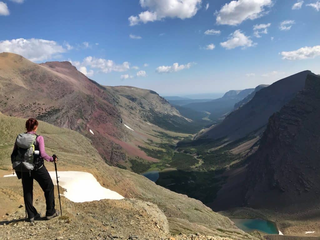 Siyeh Pass Glacier National Park best hikes #WalkingTheParks #HikingGlacierNationalPark