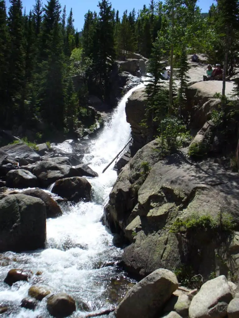 Rocky Mountain National Park Waterfalls - Alberta Falls
