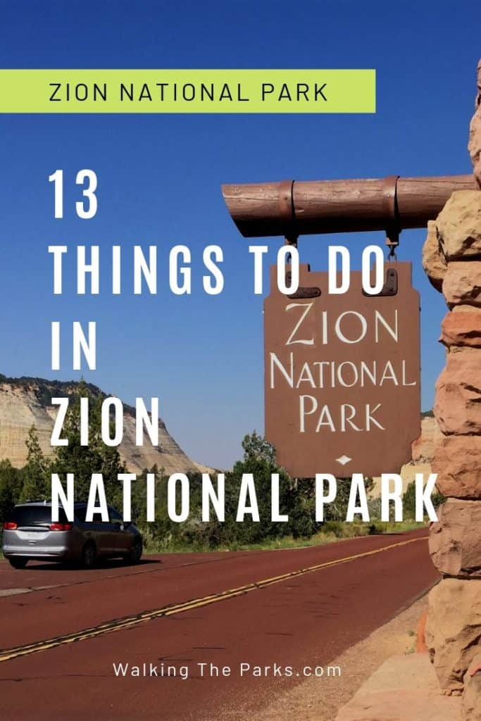 Things to Do in Zion National Park. Create the Zion itinerary of your dreams with this list of really cool things to do. Read on to discover more! #walkingtheparks #ZionNationalParkItinerary