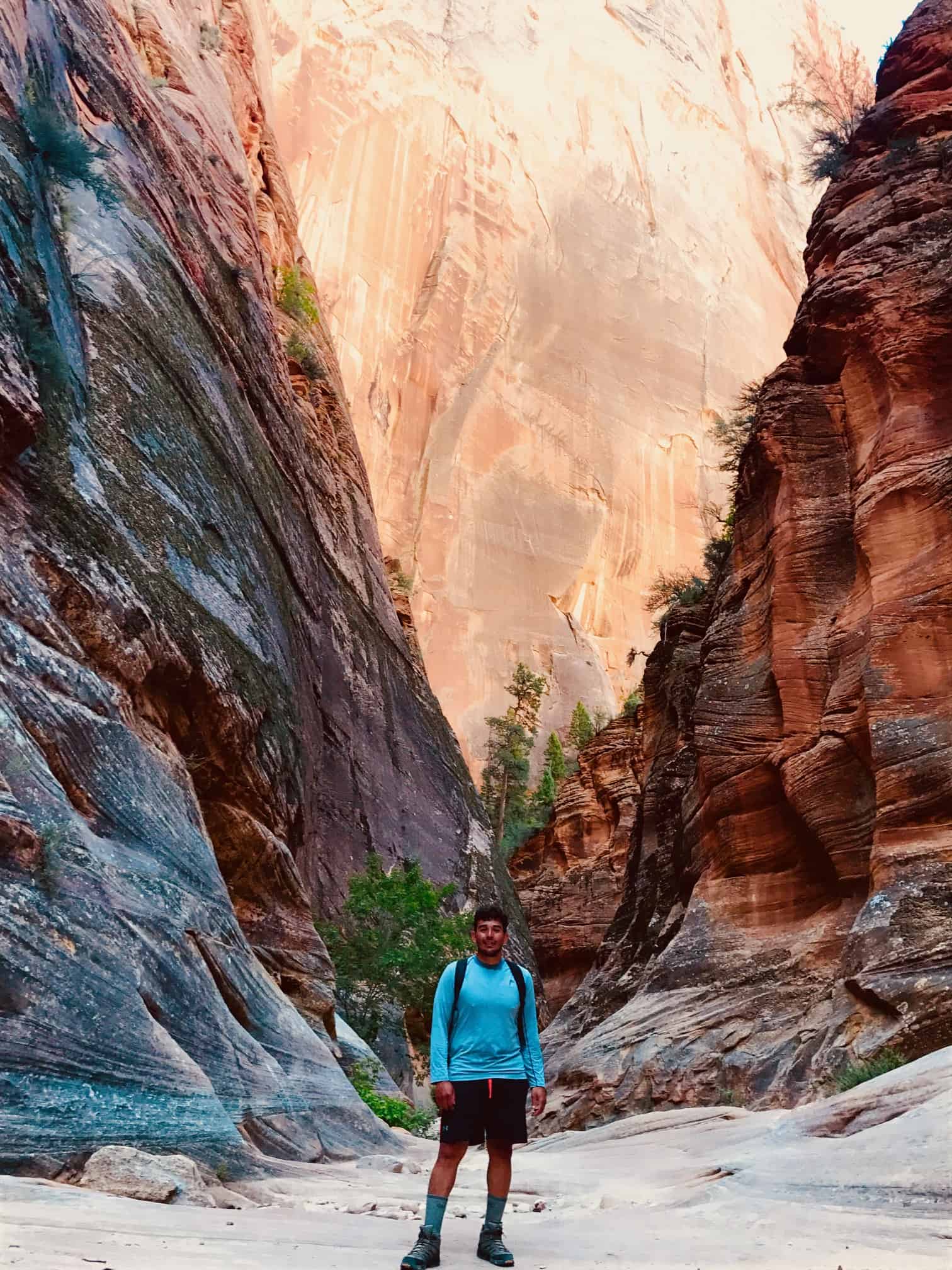 Echo Canyon Walls - Walking The Parks