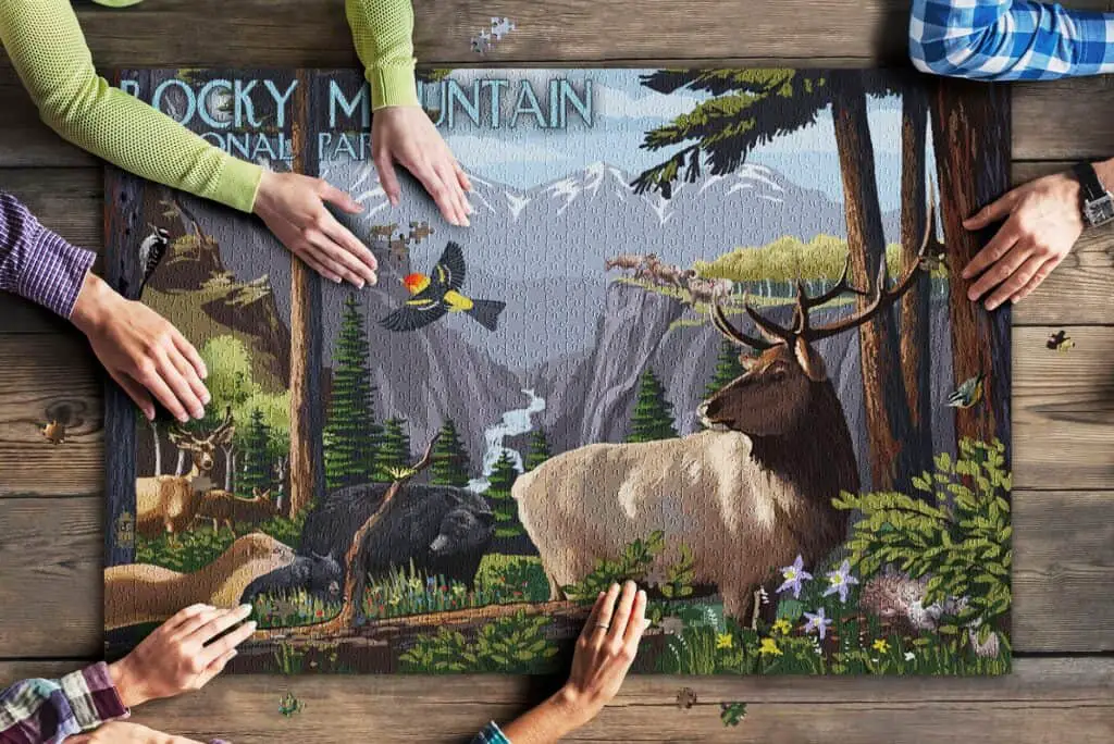 Rocky Mountain National park Puzzle
