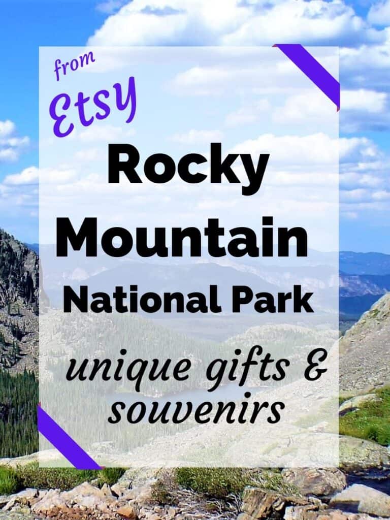 Find the Rocky Mountain National Park gifts and souvenirs from Etsy. Check out this list for unique Rocky Mountain gifts. #walkingtheparks