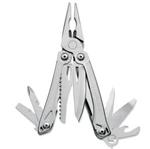 leatherman sidekick tool on white background