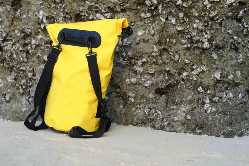 Yellow Waterproof Backpack