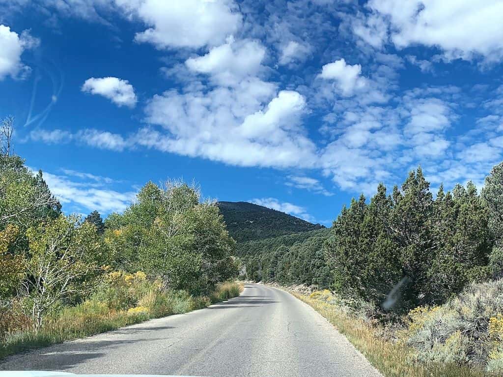 Wheeler Peak Scenic Drive in Great Basin National Park