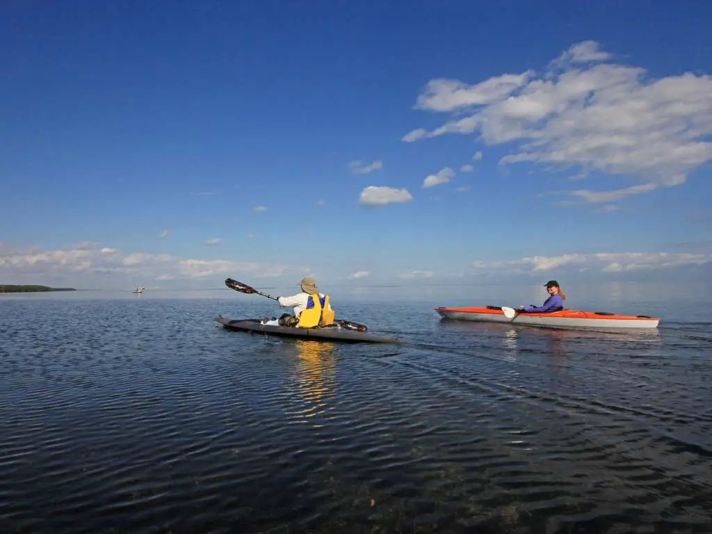 Kayakers in Biscayne National Park