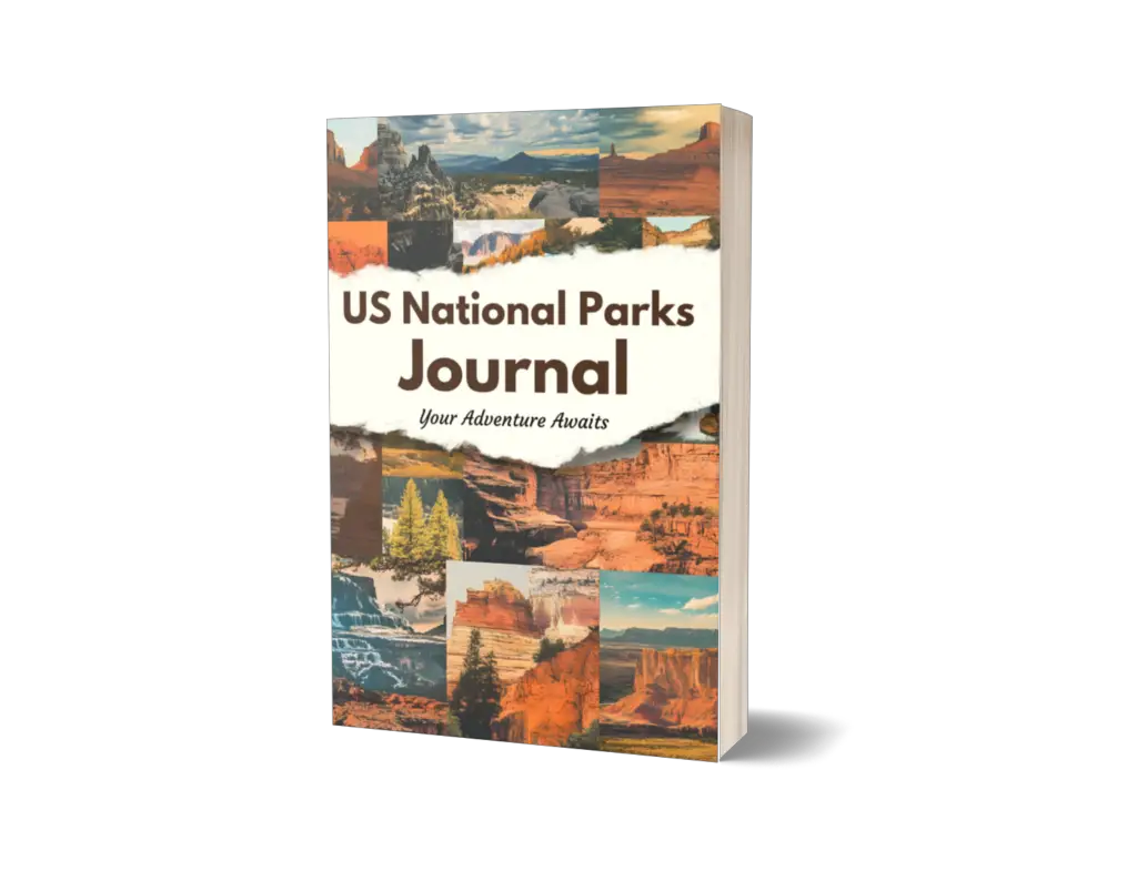 Cover of National Park Journal, perfect gift for hiker