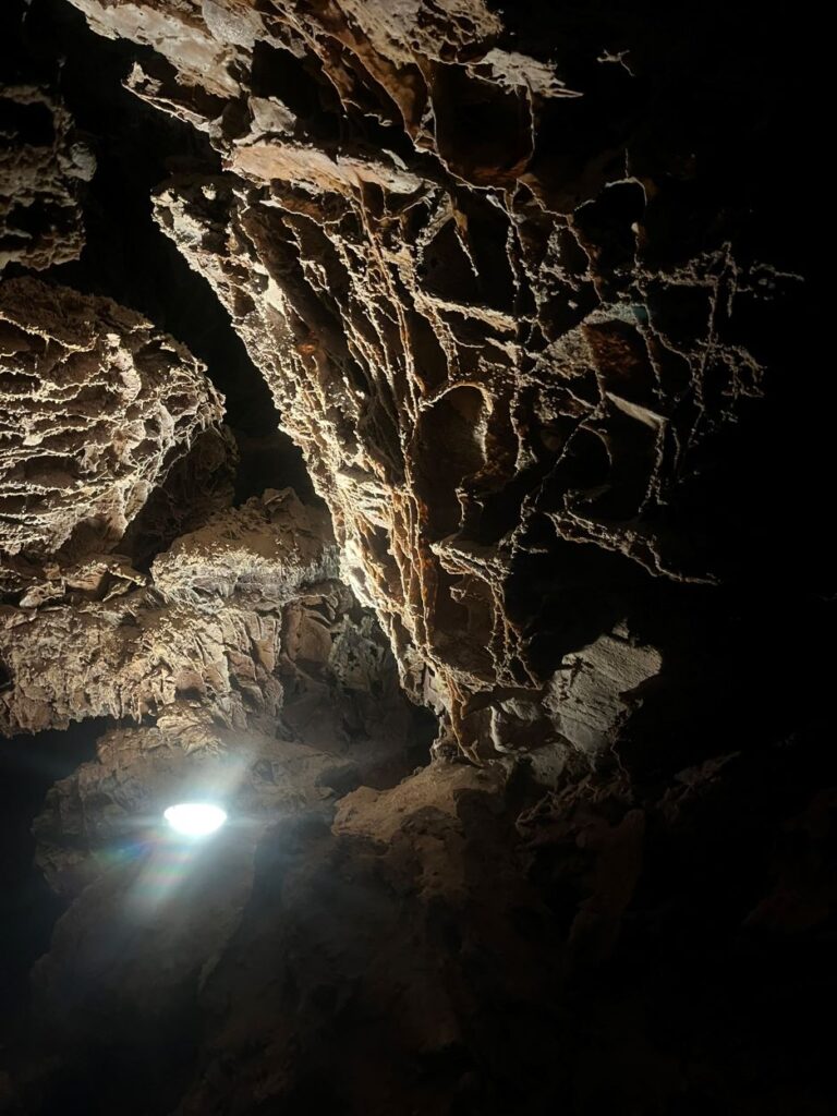 boxwork inside Wind Cave National Park